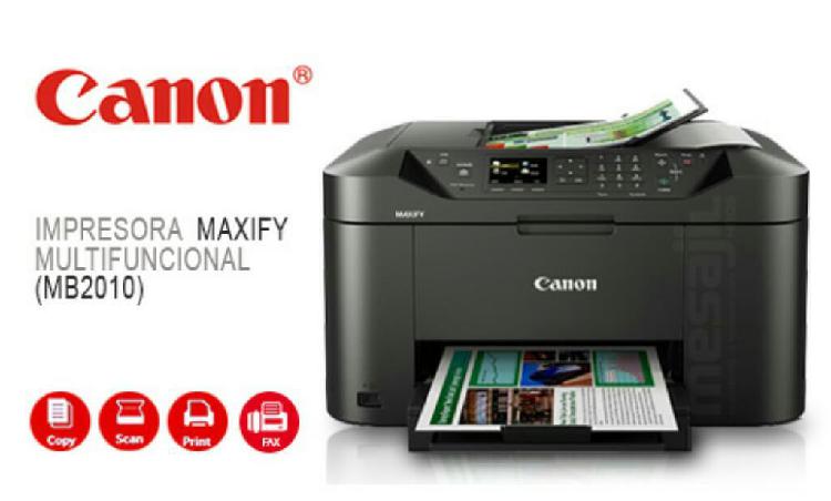 Nueva canon mb2010 con sistema de tintas Nueva canon mb2010 con sistema de tintas