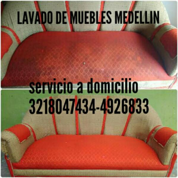 Lavado en Seco de Muebles Medellin