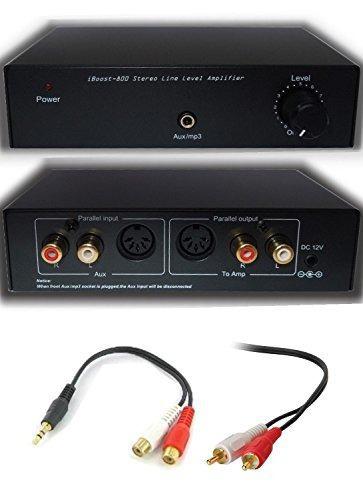 Iboost 800 Stereo Line Level Amplificador De Audio Booster A