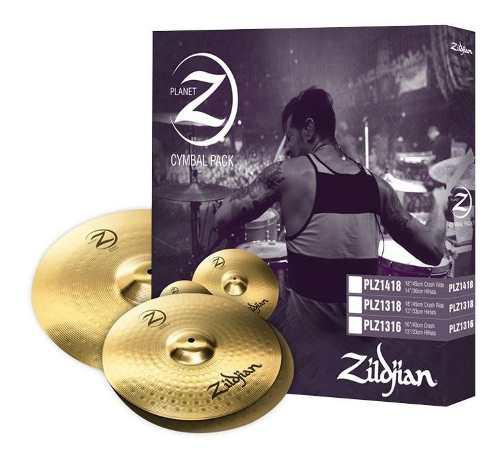 Set de platillos zildjian planet z (plz1418) 14 hi hats, 18