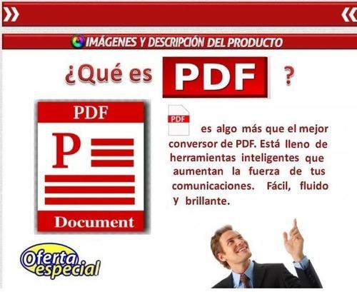 Completo Editor De Pdf Profesional Para Hogar Y Empresas
