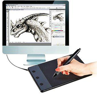 Tableta de dibujo huion h420 4000lpi tableta de dibujo con