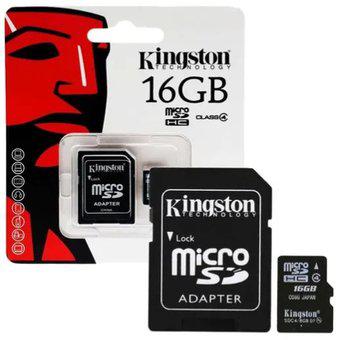 Memoria Kingston Micro Sd 16 Gb C 10 100 Mb/seg SDCS2/16GB