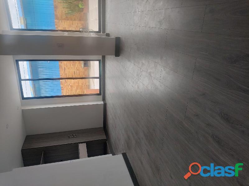 Arriendo apartaestudio mas terraza de 90 metros incluye administracion, 1 habitacion, 1 estudio, 2