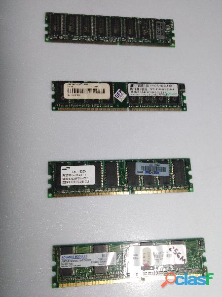 Memoria ram 256mb (ddr  400) pc3200 dimm