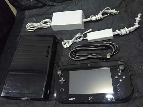 Wii U Negro De 32 Gb Con 9 Excelentes Juegos Instalados