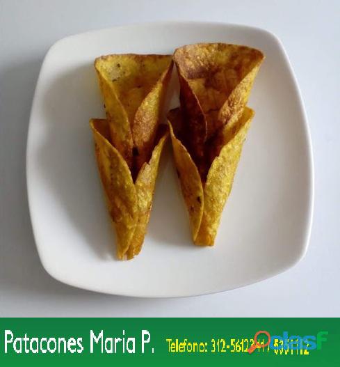 CONOS de platano en Bogota 3