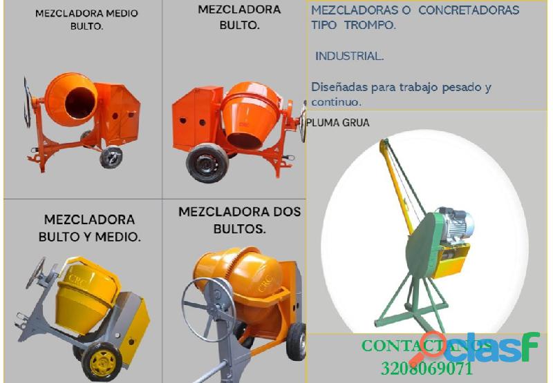 MEZCLADORAS PARA CONCRETO 2B DIESEL CRC SAS 2