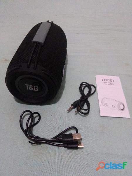 Parlante Tg 657 Bluetooth Con Iluminado Rgb 1